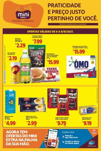 Folheto Mini Extra - 06.08.2021 - 12.08.2021.