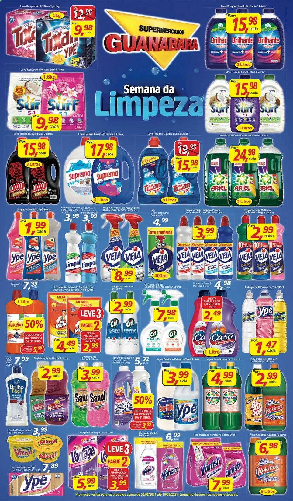 Folheto Supermercados Guanabara - 08/08/2021 - 10/08/2021. Página 3