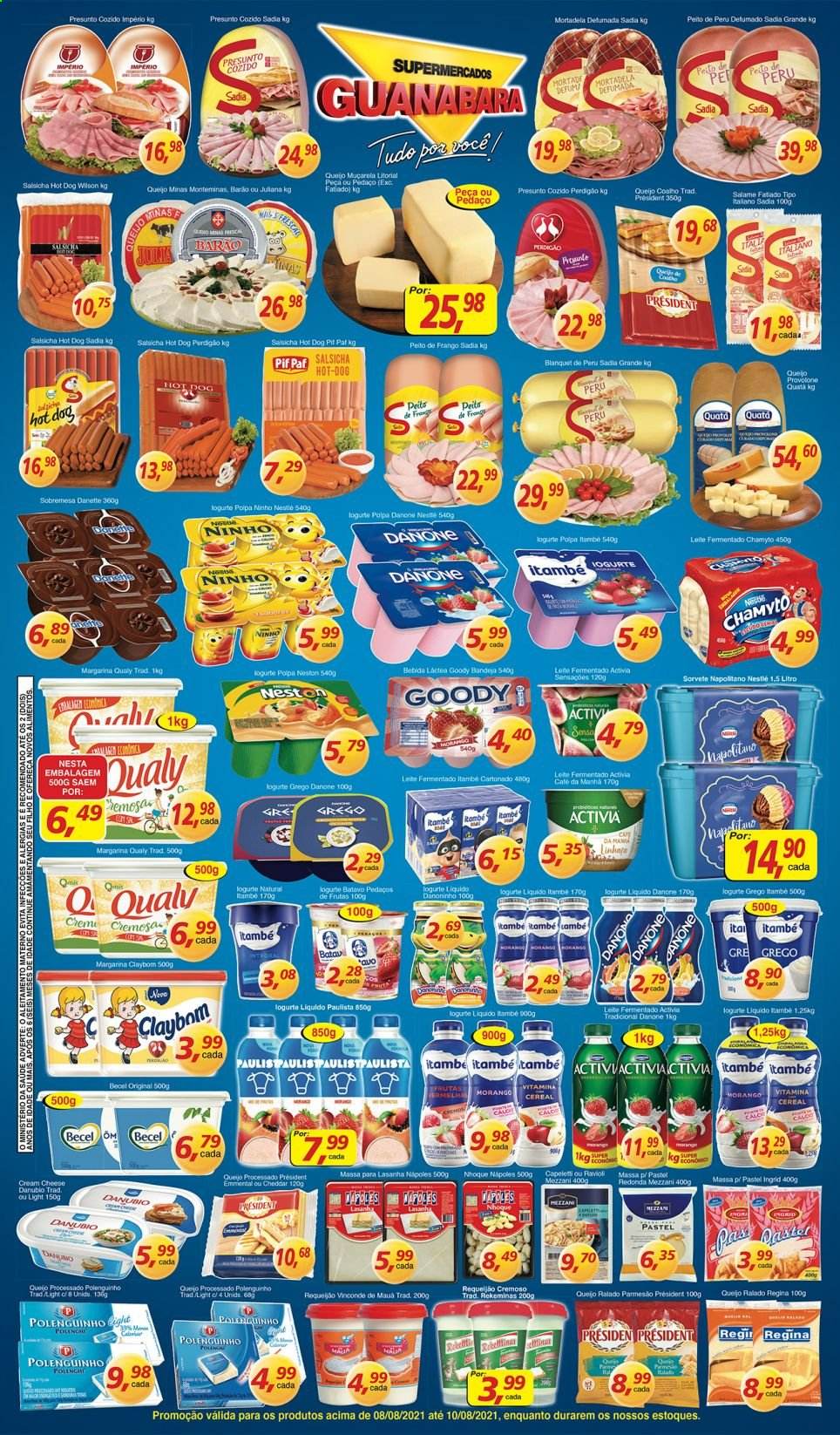 Folheto Supermercados Guanabara - 08/08/2021 - 10/08/2021. Página 8