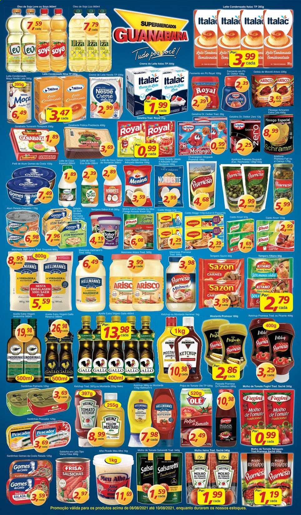 Folheto Supermercados Guanabara - 08/08/2021 - 10/08/2021. Página 9