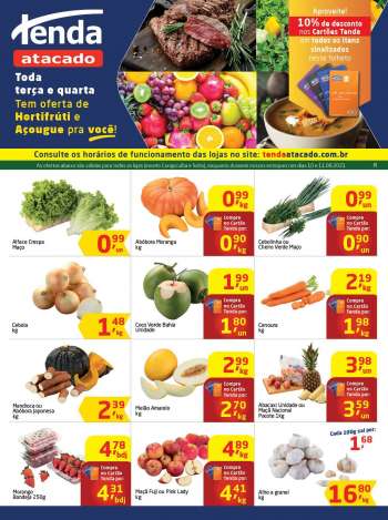 Folheto Tenda Atacado - 10.08.2021 - 11.08.2021.