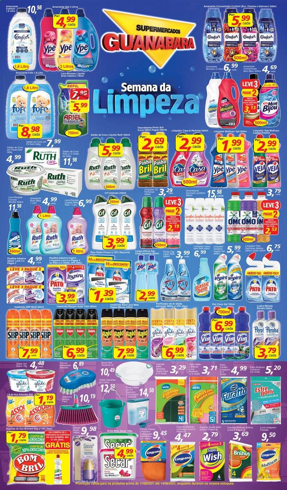 Folheto Supermercados Guanabara - 11/08/2021 - 14/08/2021. Página 4