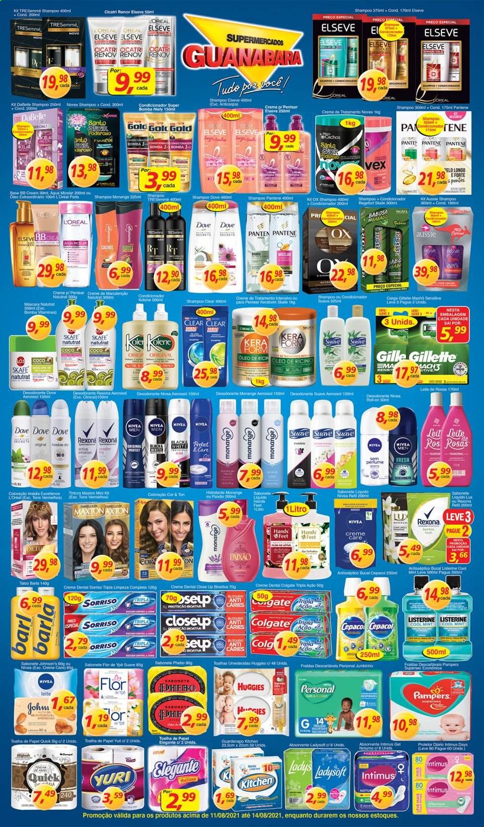 Folheto Supermercados Guanabara - 11/08/2021 - 14/08/2021. Página 5
