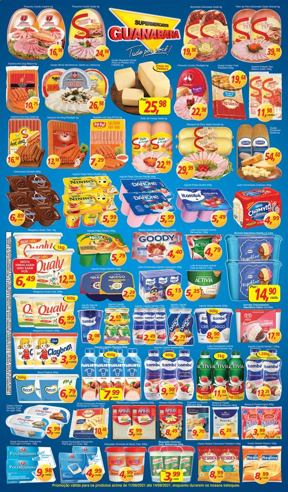 Folheto Supermercados Guanabara - 11/08/2021 - 14/08/2021. Página 8