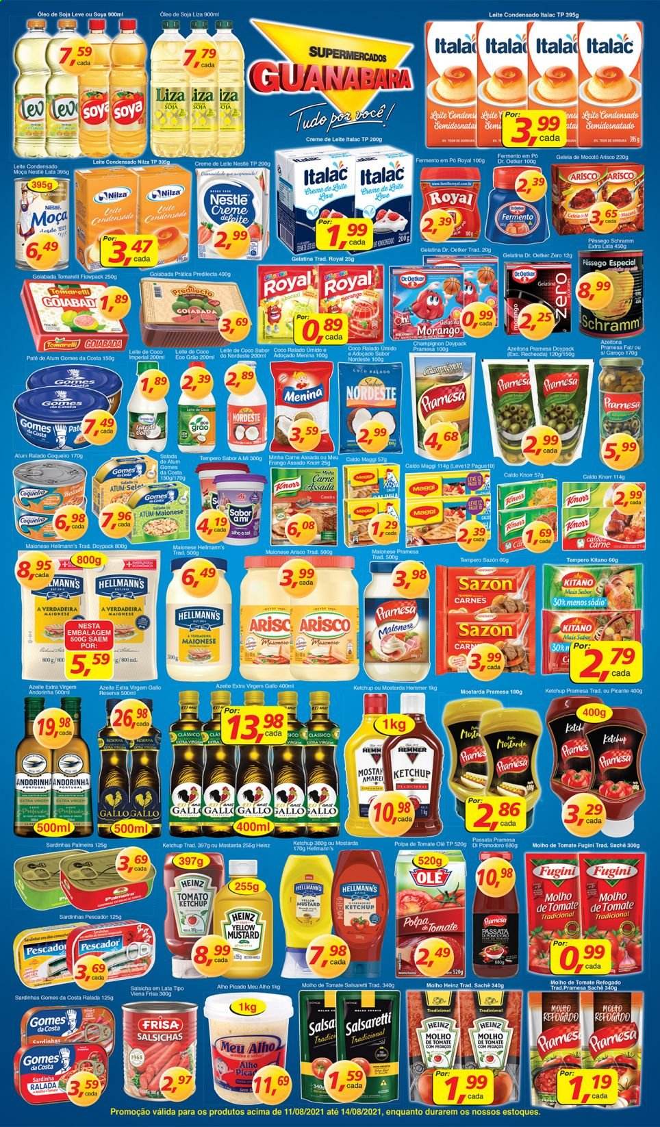 Folheto Supermercados Guanabara - 11/08/2021 - 14/08/2021. Página 9
