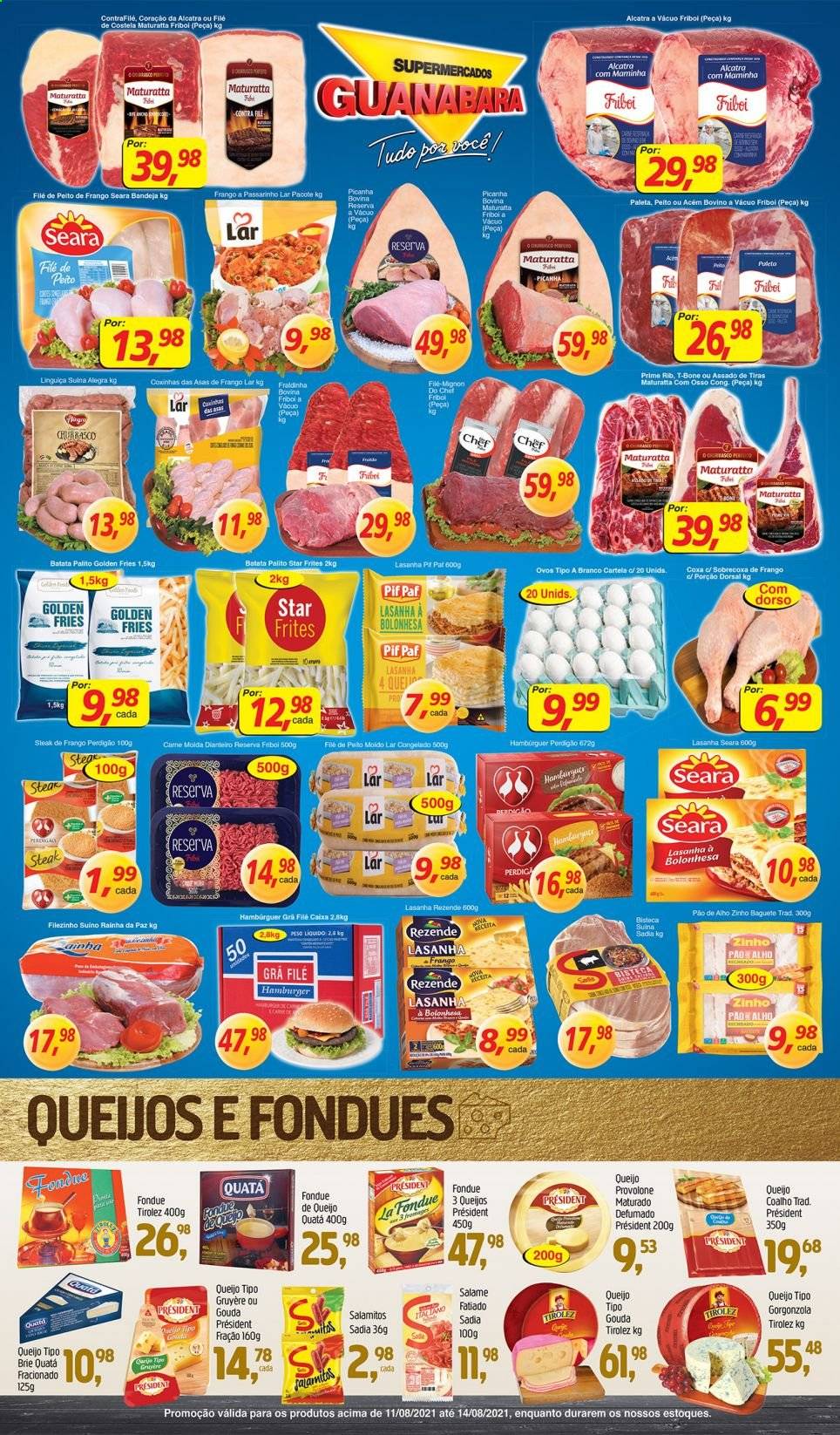 Folheto Supermercados Guanabara - 11/08/2021 - 14/08/2021. Página 10