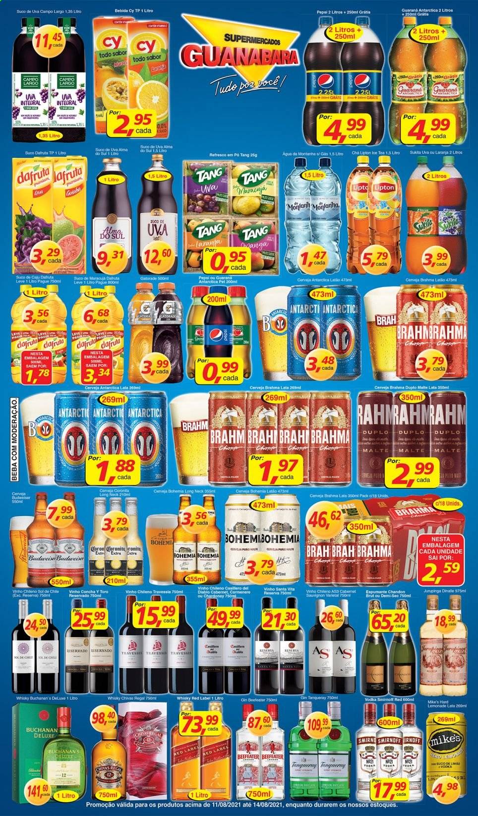 Folheto Supermercados Guanabara - 11/08/2021 - 14/08/2021. Página 11