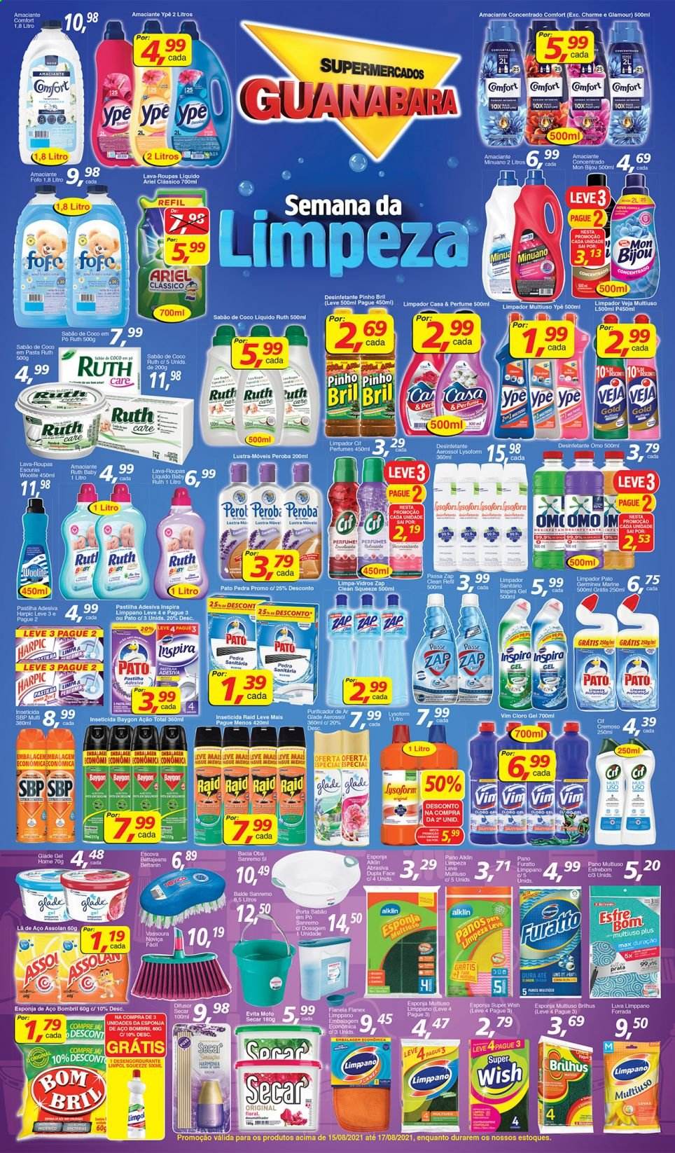 Folheto Supermercados Guanabara - 15/08/2021 - 17/08/2021. Página 4