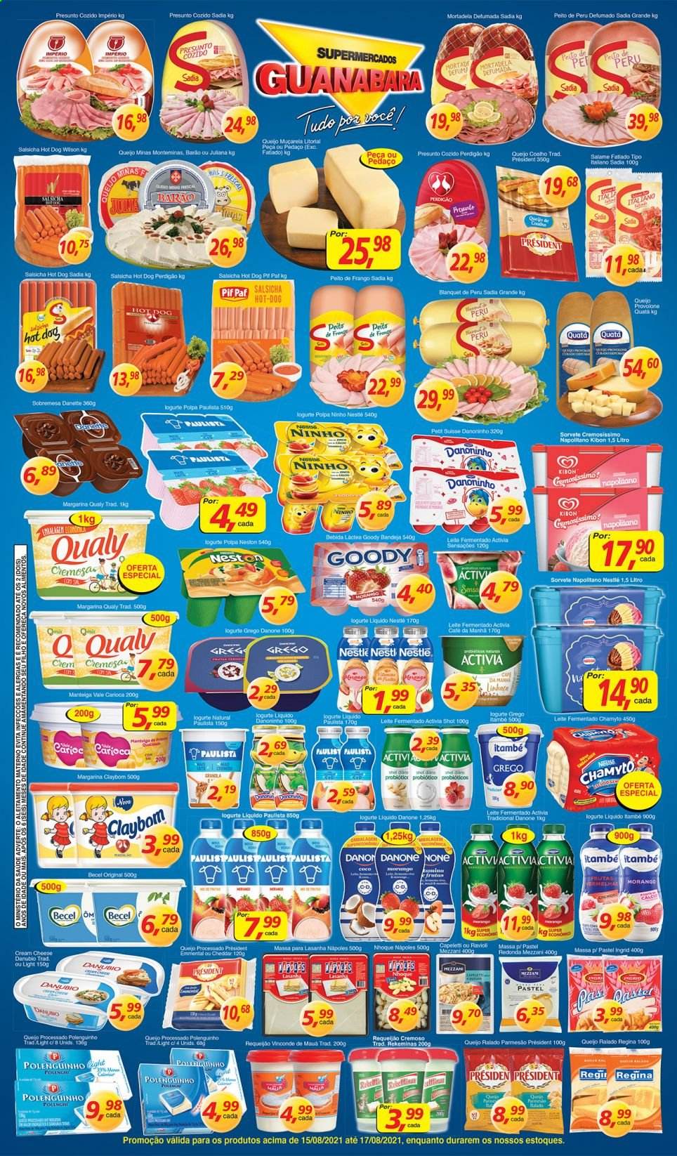 Folheto Supermercados Guanabara - 15/08/2021 - 17/08/2021. Página 8