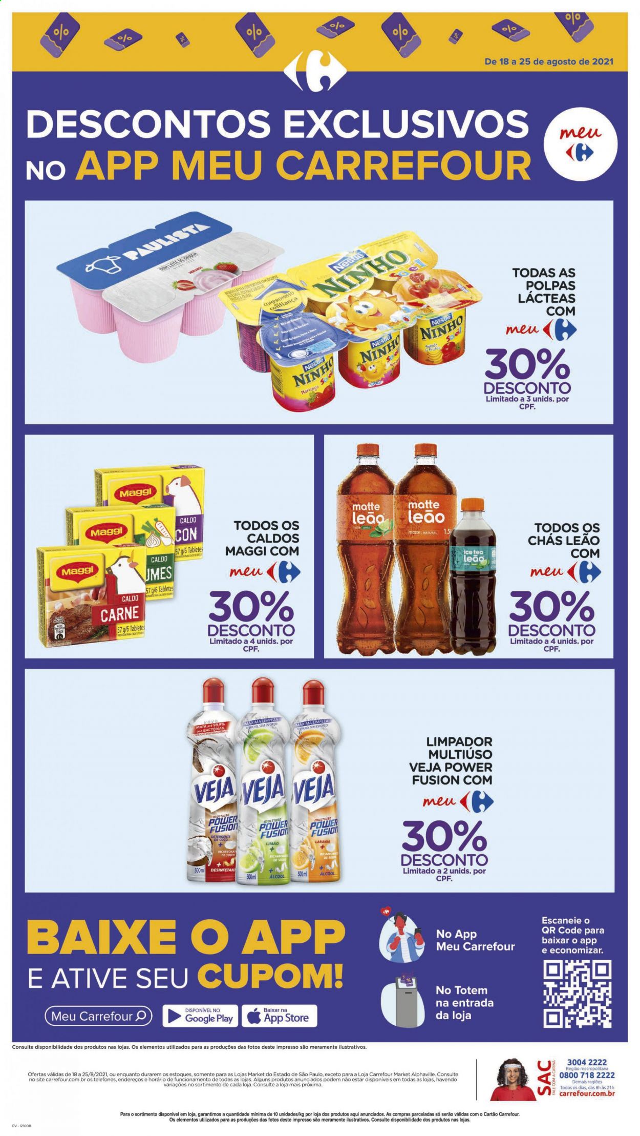 Folheto Carrefour Market - 17/08/2021 - 25/08/2021. Página 8