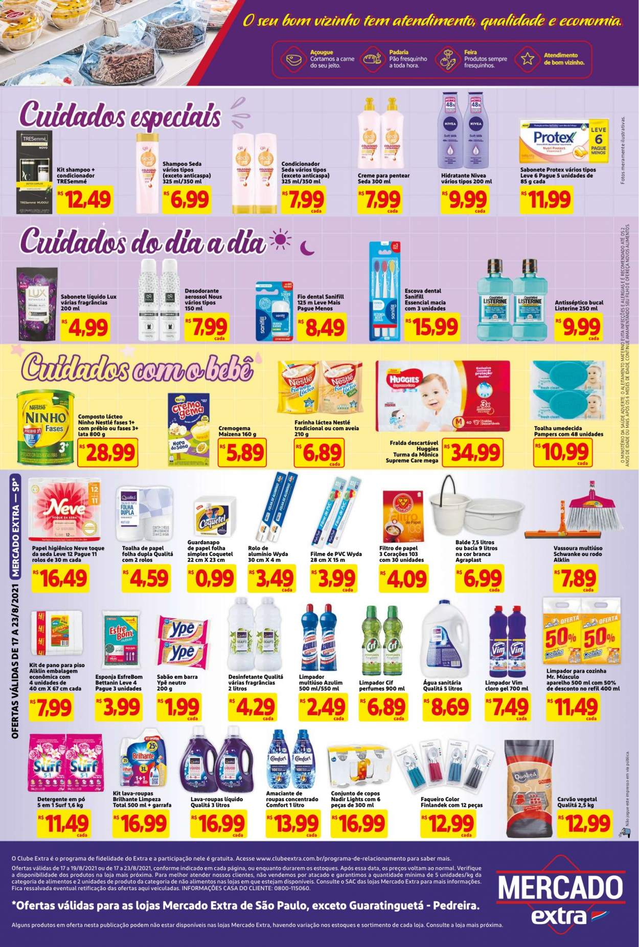 Folheto Mercado Extra - 17/08/2021 - 23/08/2021. Página 4