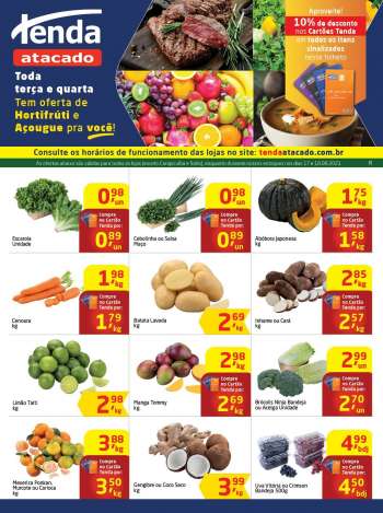 Folheto Tenda Atacado - 17.08.2021 - 18.08.2021.