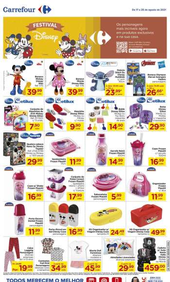 Folheto Carrefour Hiper - 17.08.2021 - 25.08.2021.
