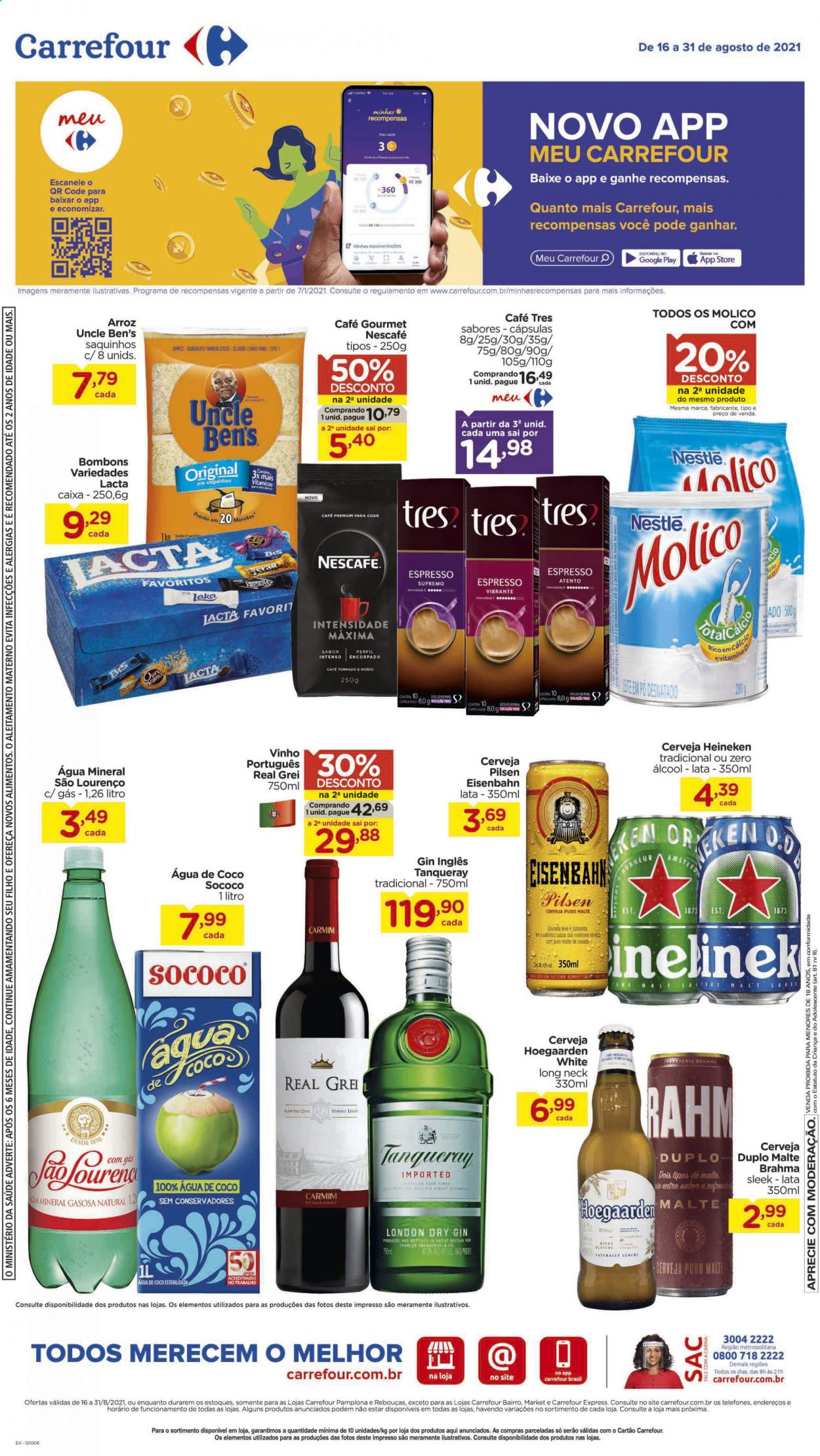 Folheto Carrefour Hiper - 16/08/2021 - 31/08/2021. Página 1