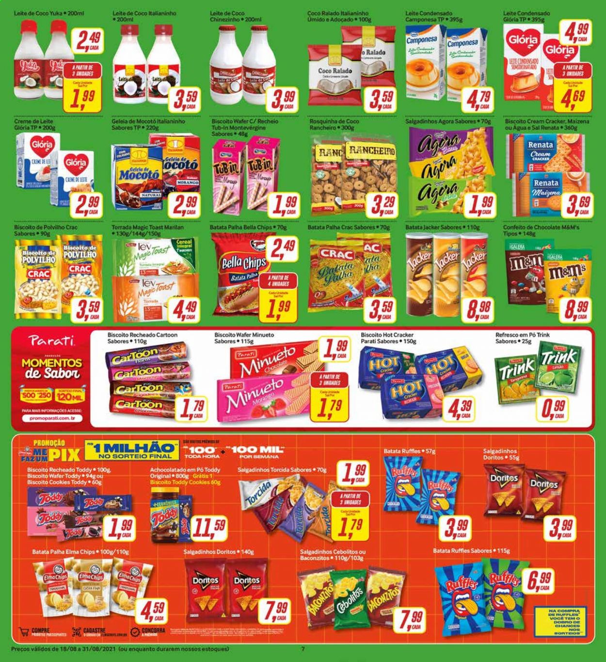 Folheto Rede Supermarket - 18/08/2021 - 31/08/2021. Página 7