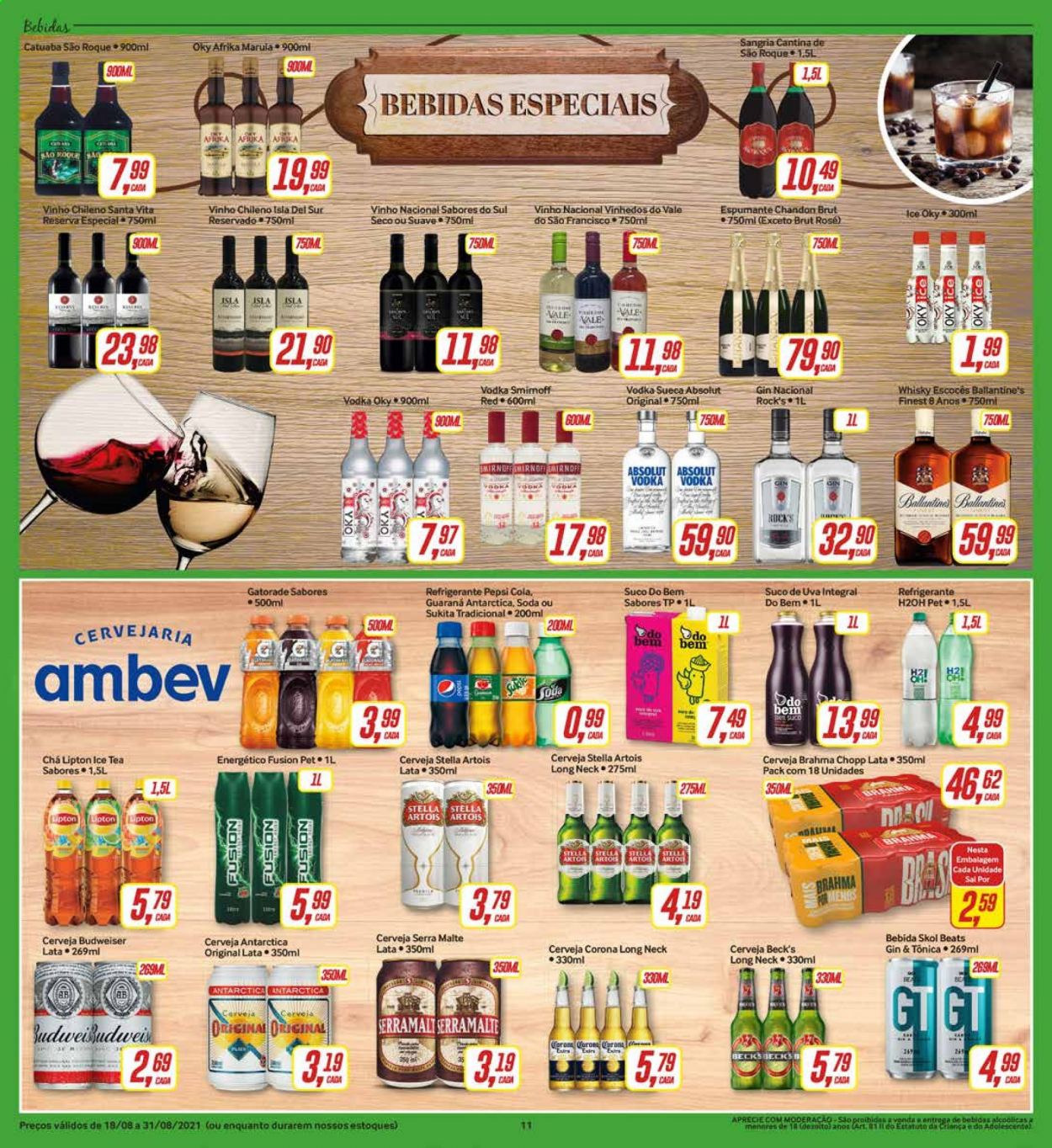 Folheto Rede Supermarket - 18/08/2021 - 31/08/2021. Página 11
