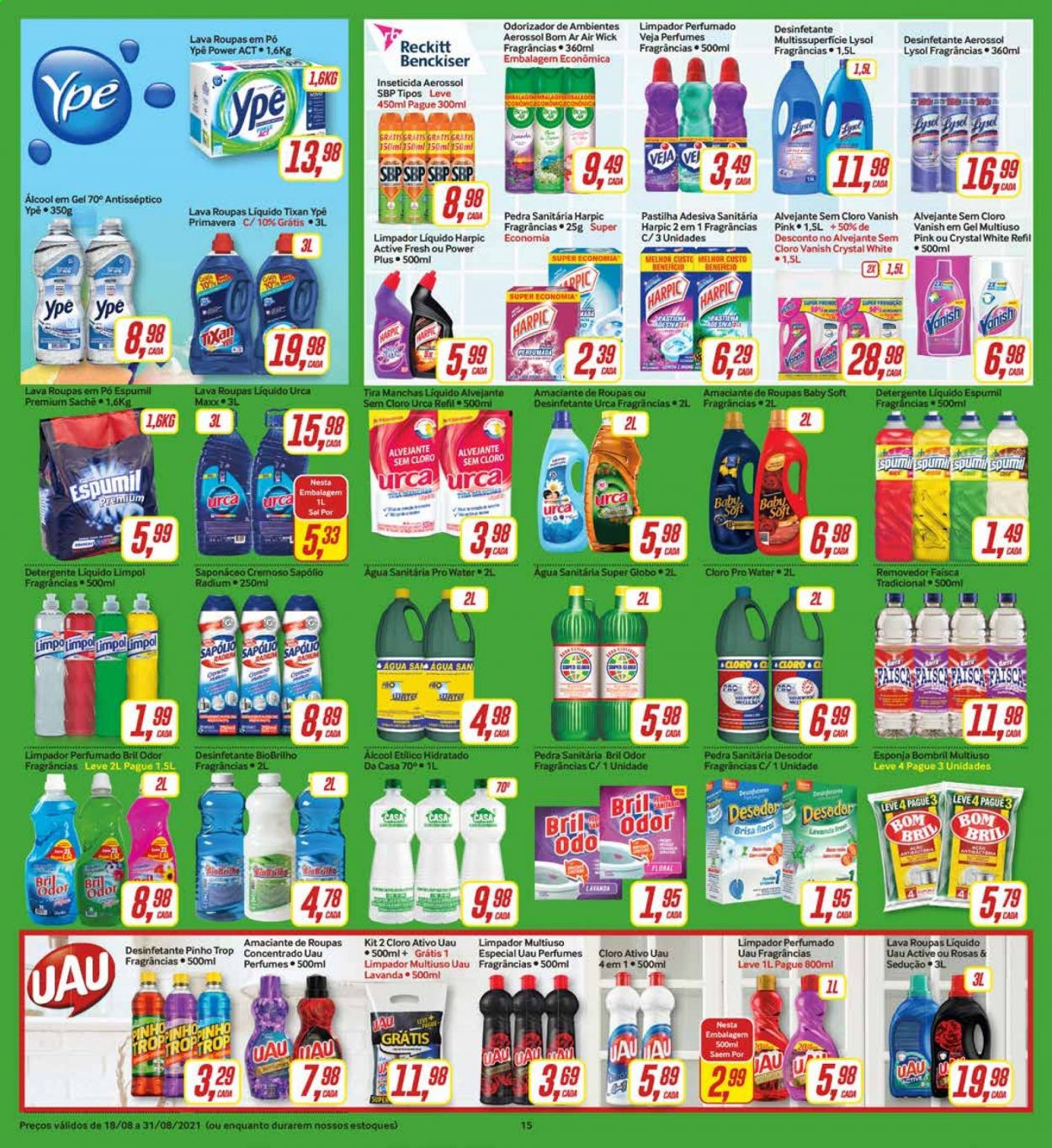 Folheto Rede Supermarket - 18/08/2021 - 31/08/2021. Página 15