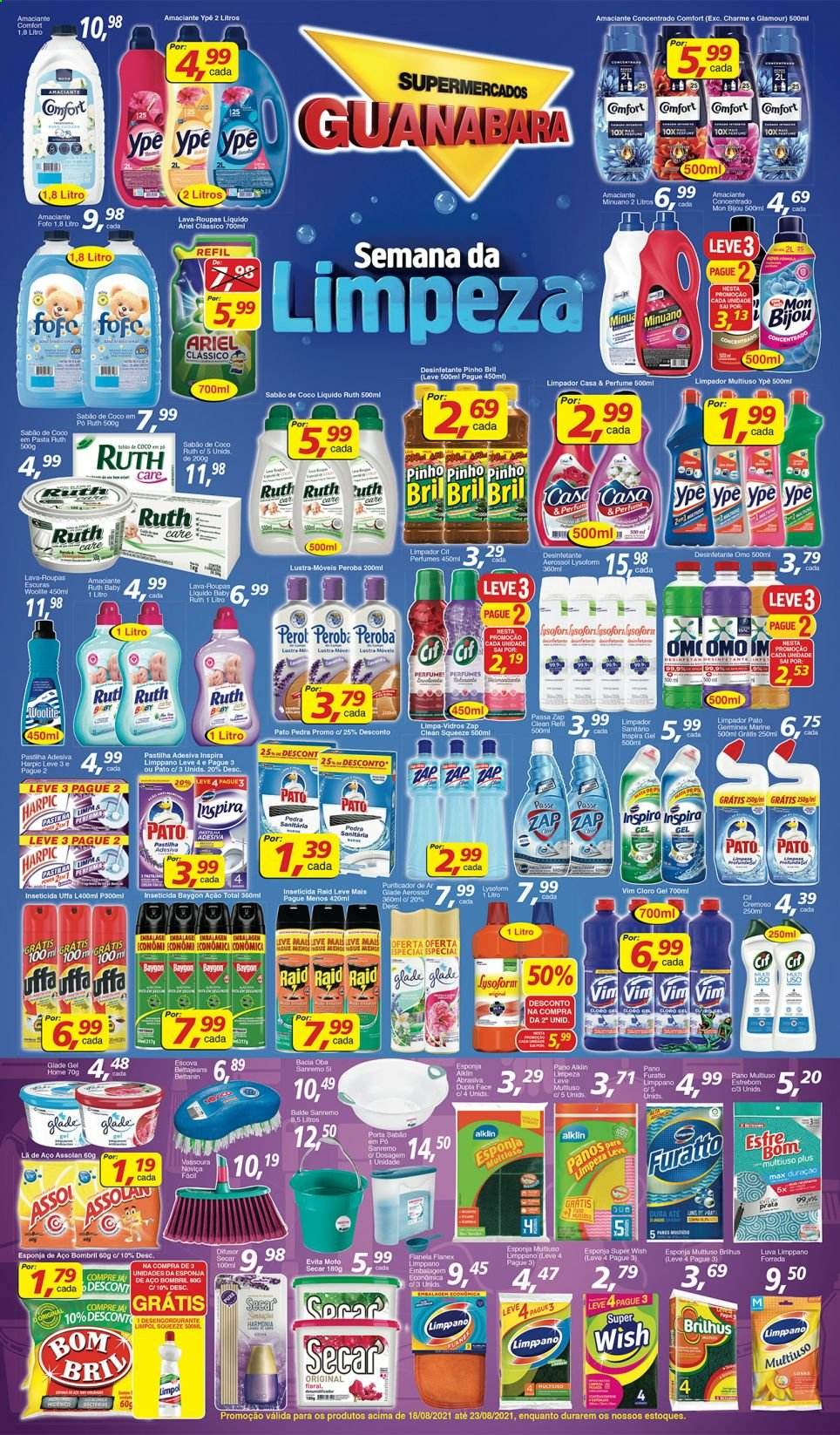 Folheto Supermercados Guanabara - 18/08/2021 - 23/08/2021. Página 4
