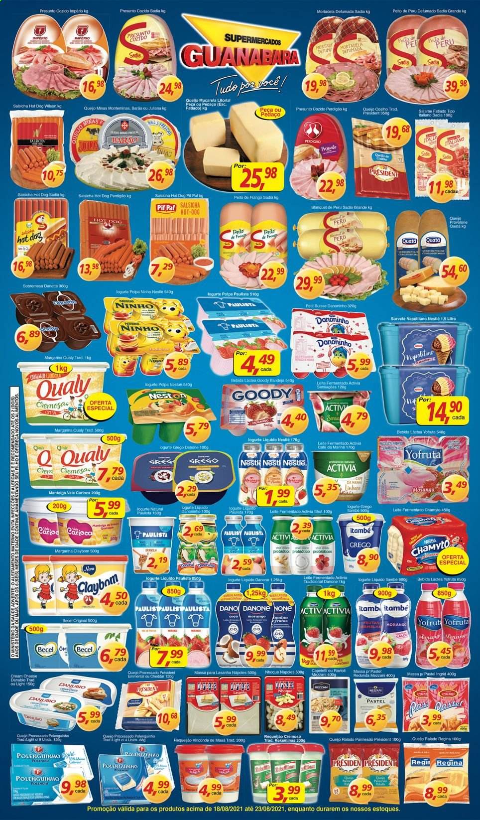 Folheto Supermercados Guanabara - 18/08/2021 - 23/08/2021. Página 8