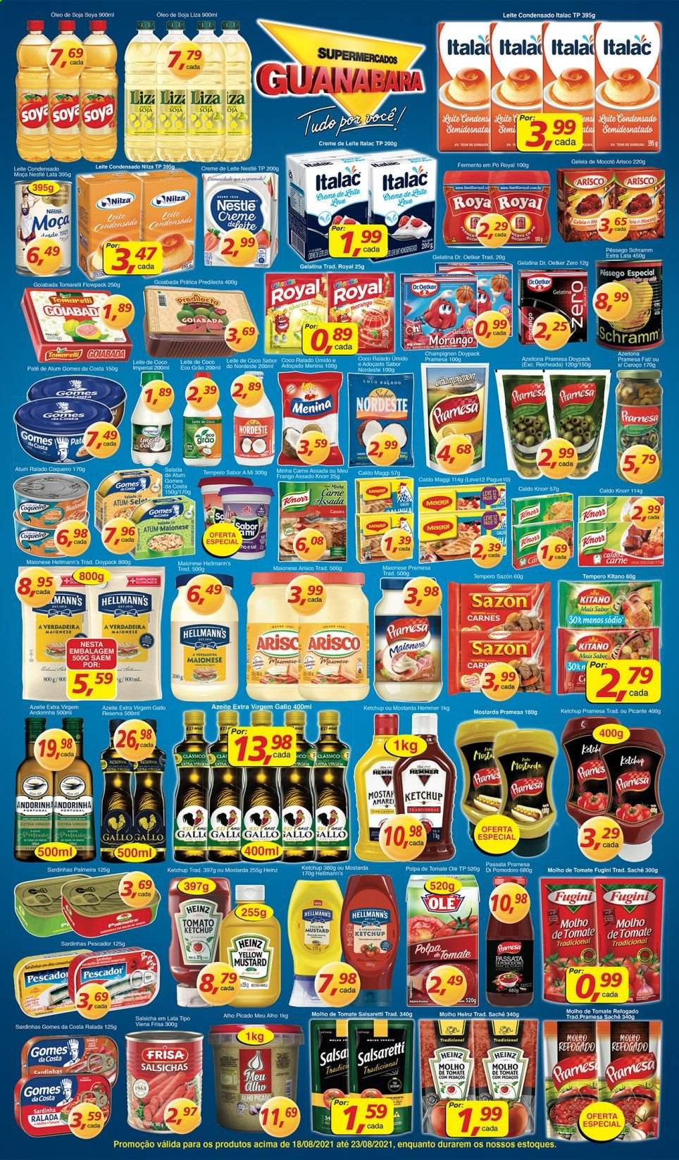 Folheto Supermercados Guanabara - 18/08/2021 - 23/08/2021. Página 9