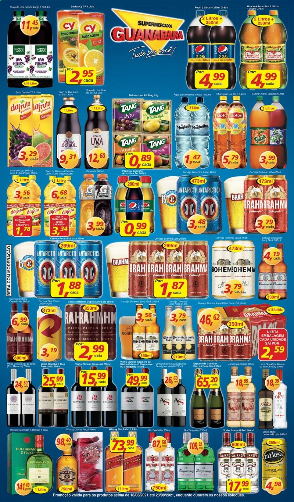 Folheto Supermercados Guanabara - 18/08/2021 - 23/08/2021. Página 11