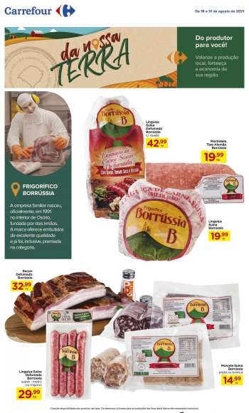 Folheto Carrefour Hiper - 18.08.2021 - 31.08.2021.
