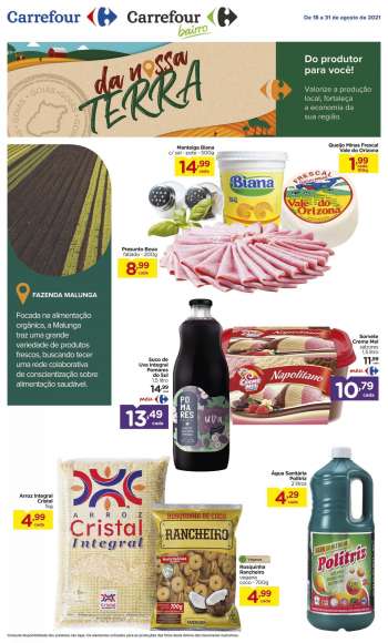 Folheto Carrefour - 18.08.2021 - 31.08.2021.