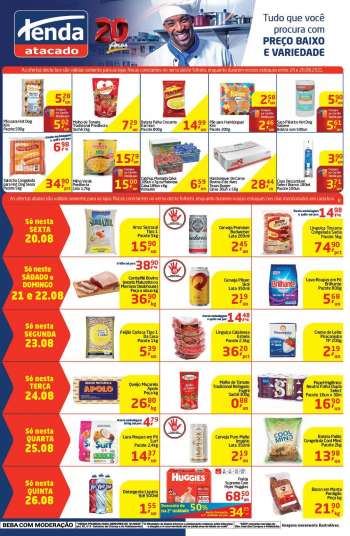 Folheto Tenda Atacado - 20.08.2021 - 26.08.2021.