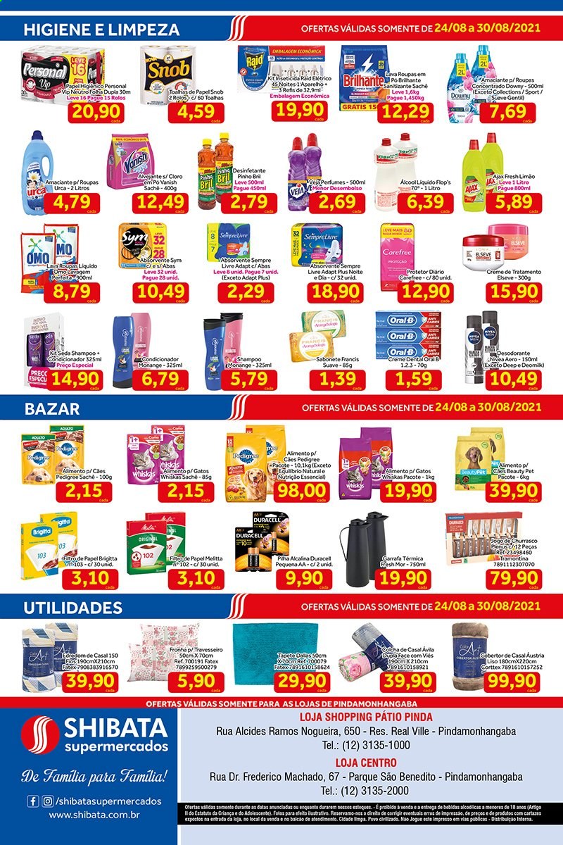 Folheto Shibata Supermercados - 24/08/2021 - 30/08/2021. Página 4