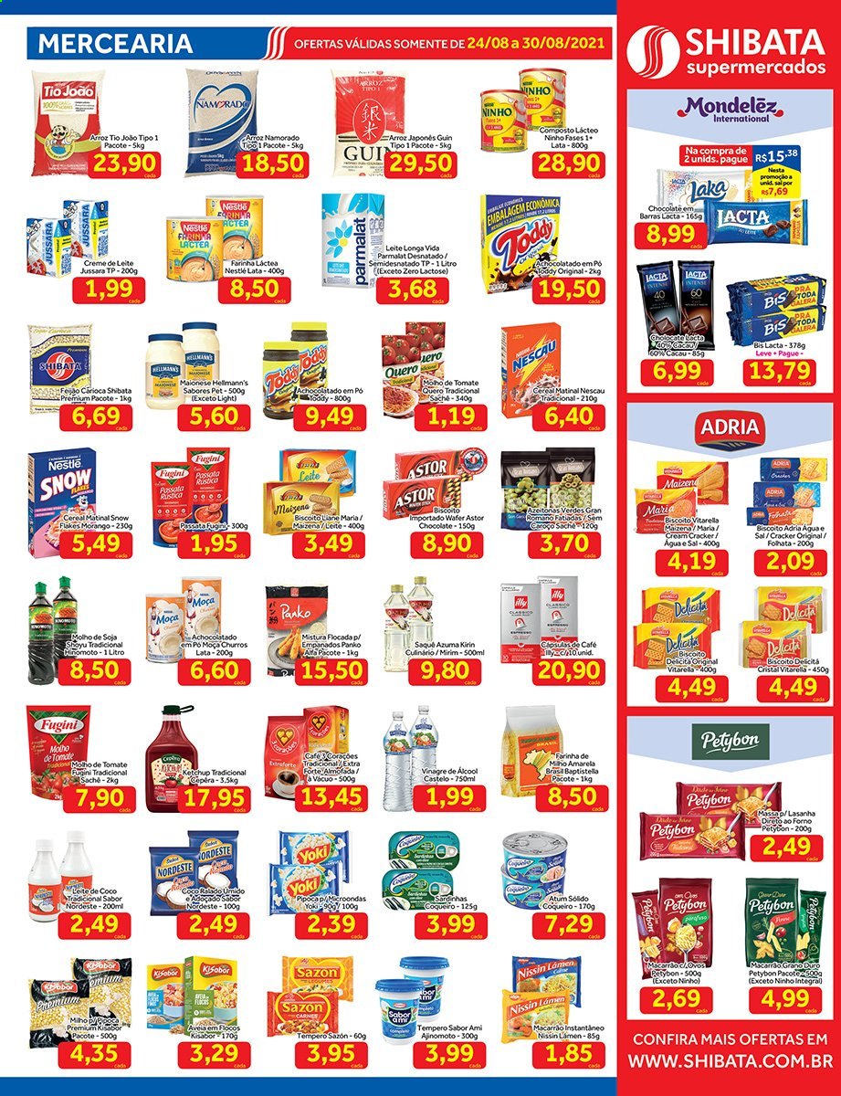 Folheto Shibata Supermercados - 24/08/2021 - 30/08/2021. Página 2