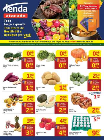 Folheto Tenda Atacado - 24.08.2021 - 25.08.2021.