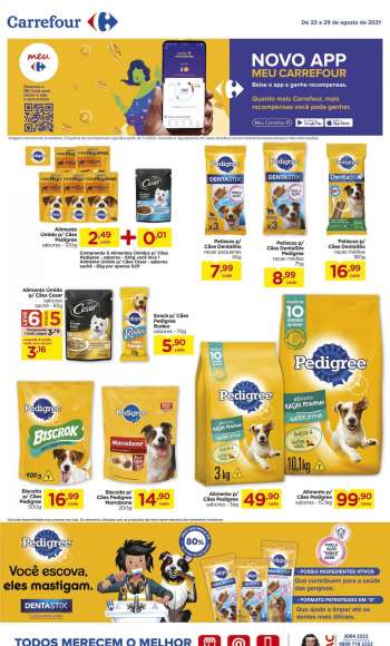 Folheto Carrefour Hiper - 23.08.2021 - 29.08.2021.