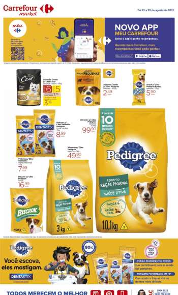 Folheto Carrefour Market - 23.08.2021 - 28.08.2021.