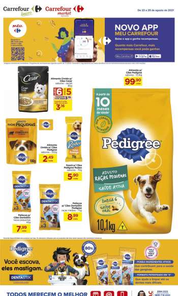 Folheto Carrefour - 23.08.2021 - 29.08.2021.