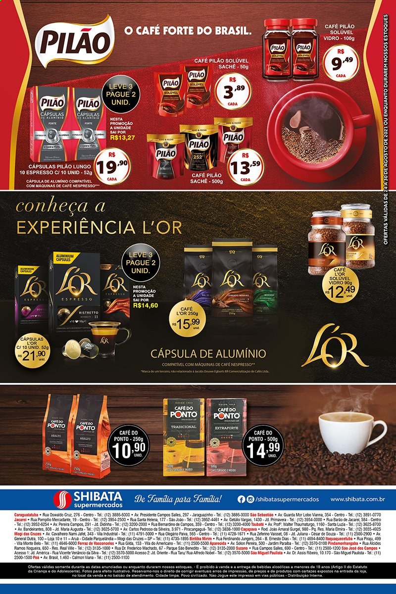 Folheto Shibata Supermercados - 24/08/2021 - 30/08/2021. Página 2