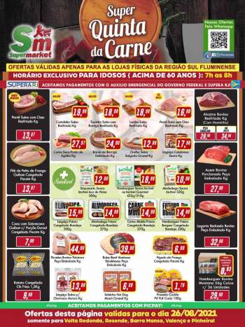 Folheto Rede Supermarket - 26.08.2021 - 26.08.2021.