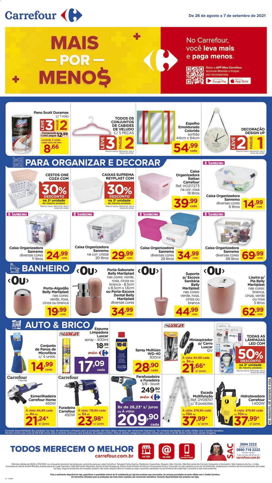Folheto Carrefour Hiper - 26/08/2021 - 07/09/2021. Página 18