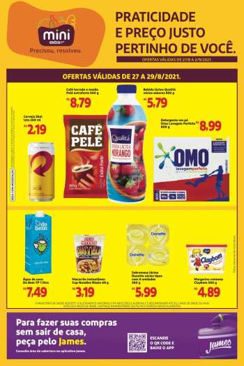 Folheto Mini Extra - 27.08.2021 - 02.09.2021.