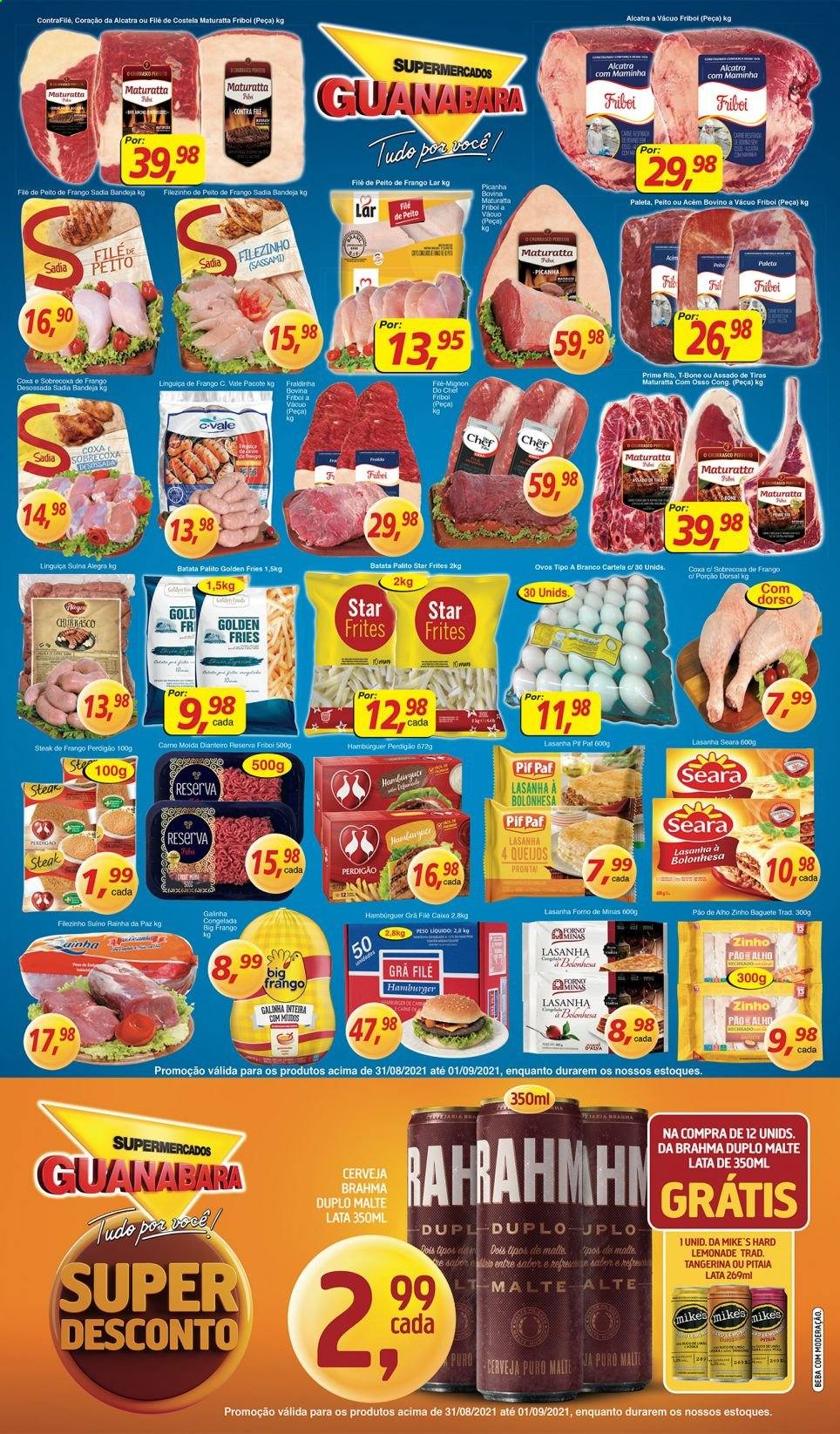 Folheto Supermercados Guanabara - 31/08/2021 - 01/09/2021. Página 10