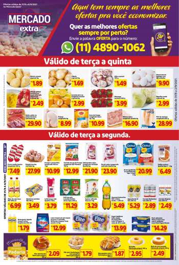 Folheto Mercado Extra - 31.08.2021 - 06.09.2021.