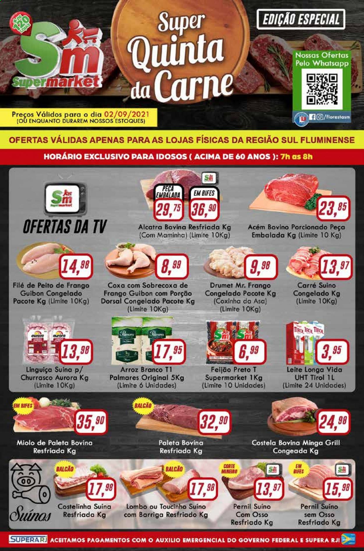 Folheto Rede Supermarket - 02/09/2021 - 02/09/2021. Página 1