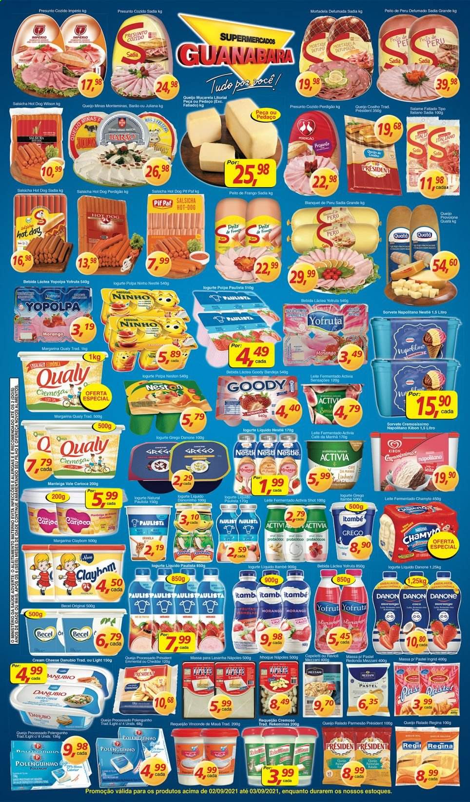 Folheto Supermercados Guanabara - 02/09/2021 - 03/09/2021. Página 8