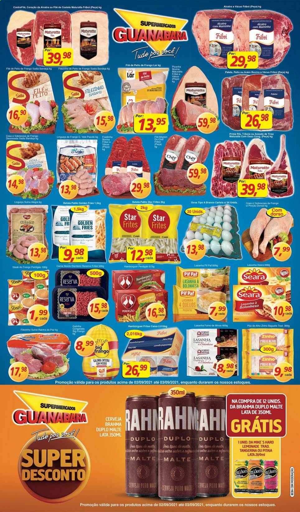 Folheto Supermercados Guanabara - 02/09/2021 - 03/09/2021. Página 10