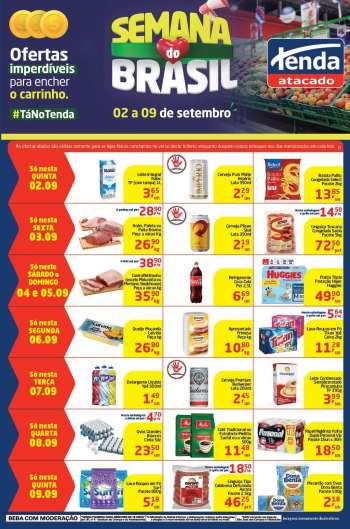 Folheto Tenda Atacado - 02.09.2021 - 09.09.2021.