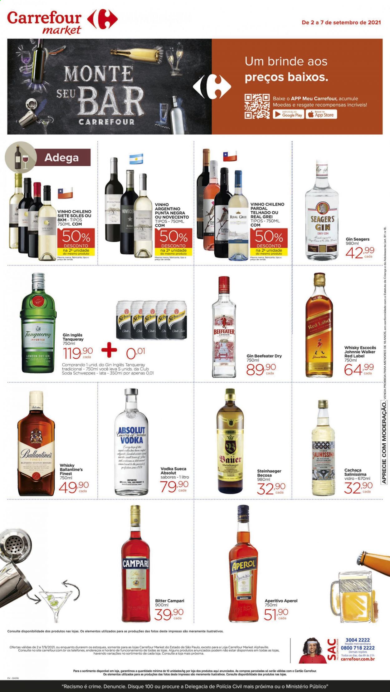 Folheto Carrefour Market - 02/09/2021 - 07/09/2021. Página 1