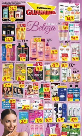 Folheto Supermercados Guanabara - 04.09.2021 - 08.09.2021.