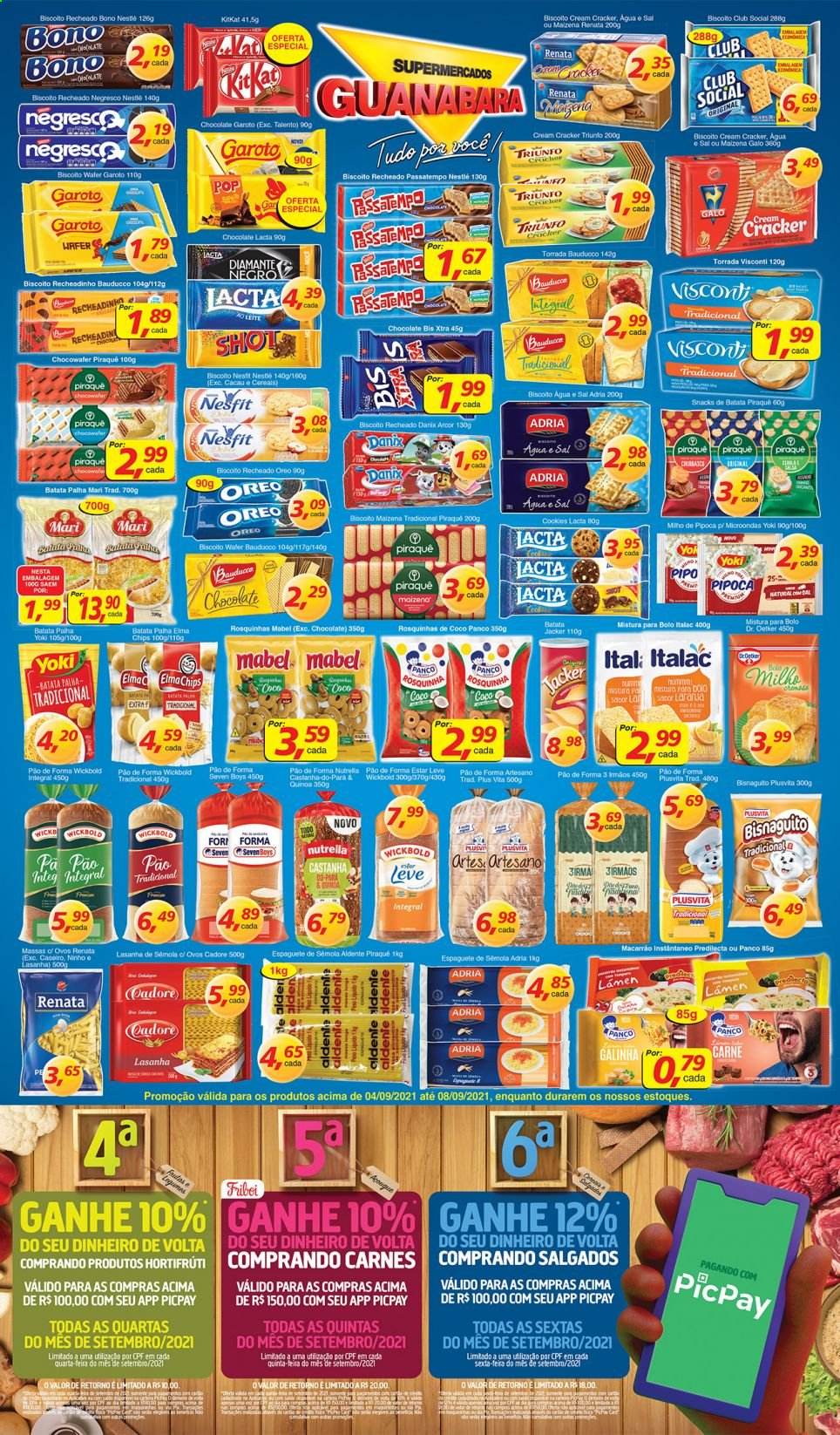 Folheto Supermercados Guanabara - 04/09/2021 - 08/09/2021. Página 6
