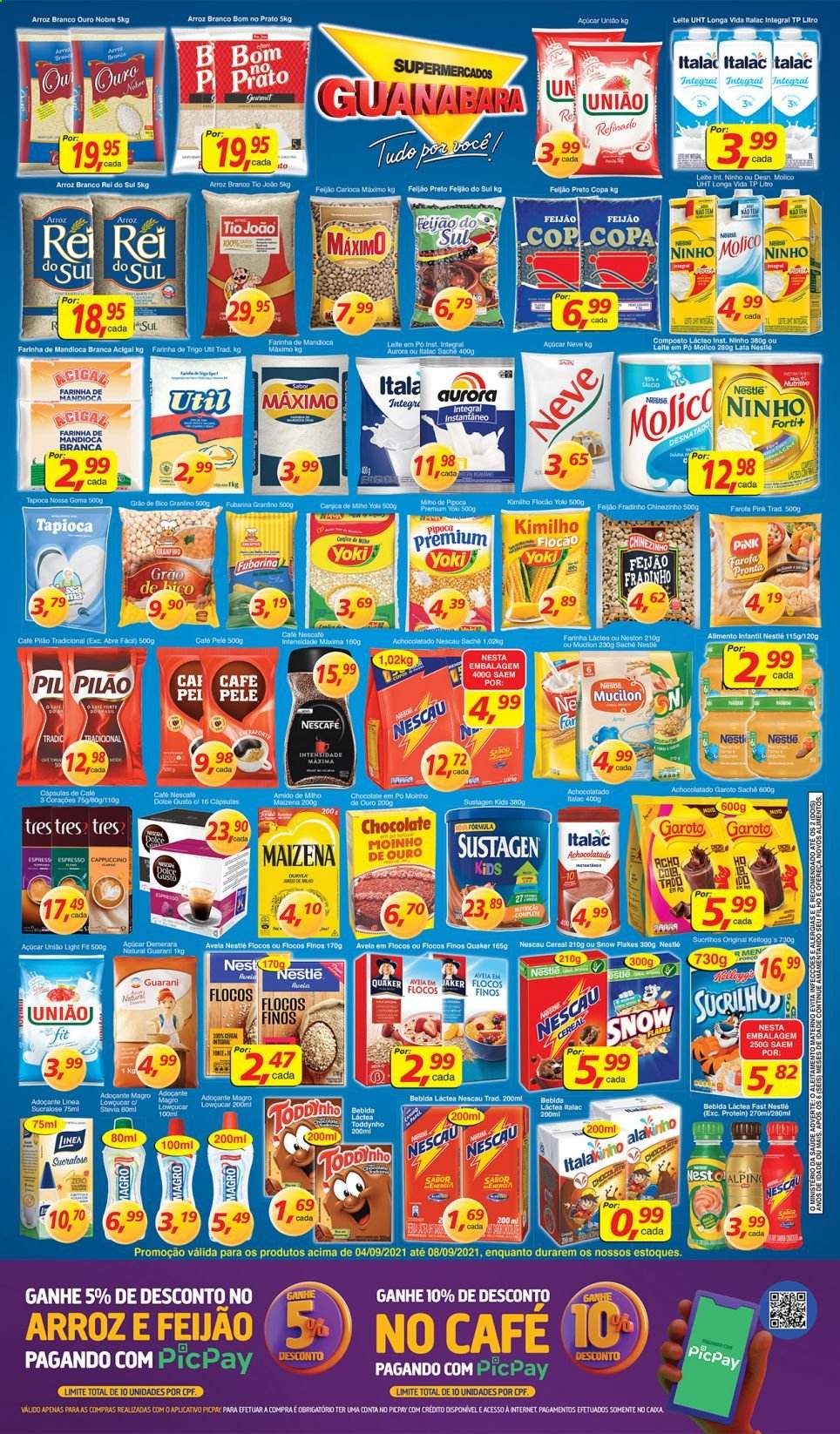 Folheto Supermercados Guanabara - 04/09/2021 - 08/09/2021. Página 7