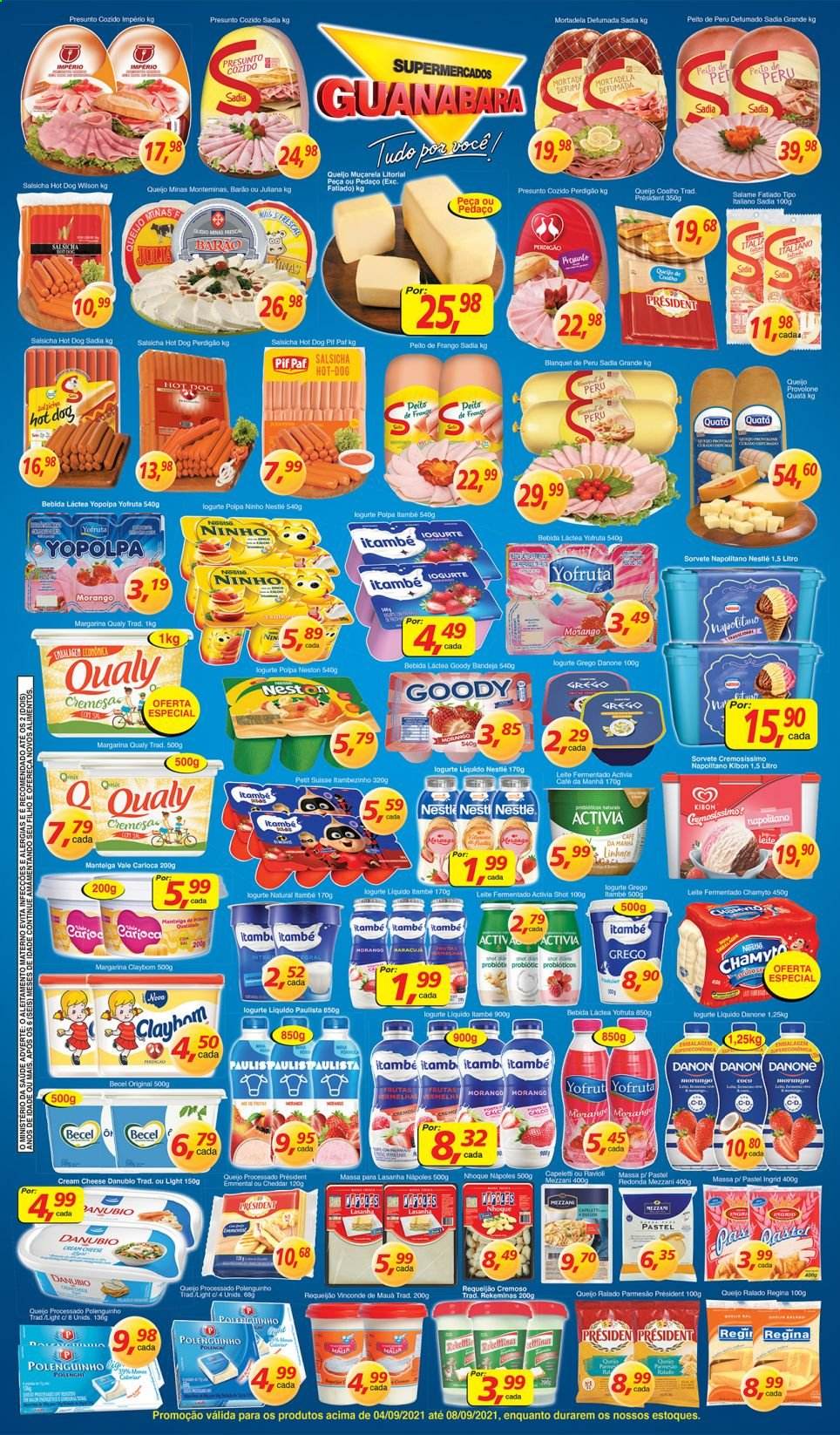 Folheto Supermercados Guanabara - 04/09/2021 - 08/09/2021. Página 8