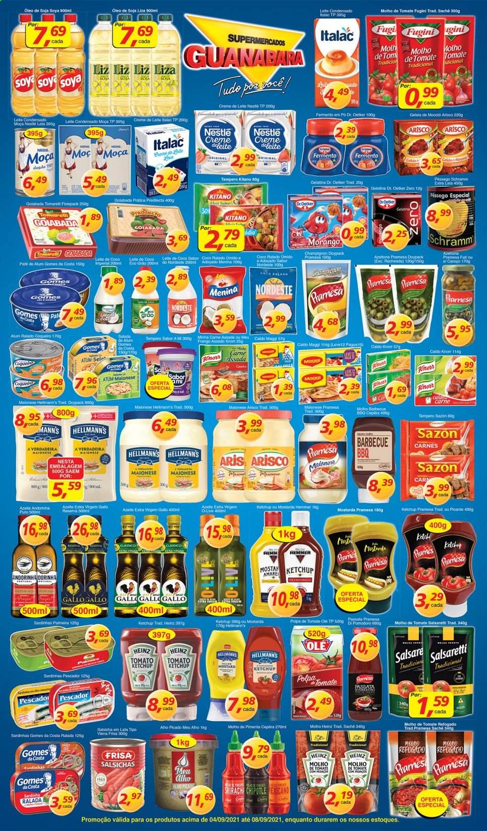 Folheto Supermercados Guanabara - 04/09/2021 - 08/09/2021. Página 9